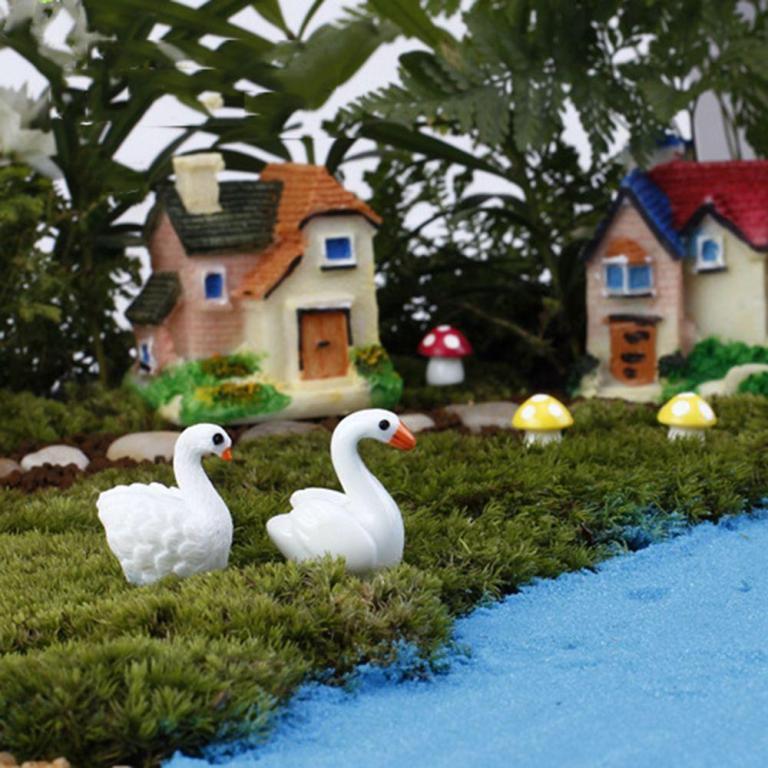 SUER 2PCS/Set Miniature Animal Micro Landscape DIY Mini … in Toa Payoh - Image 1