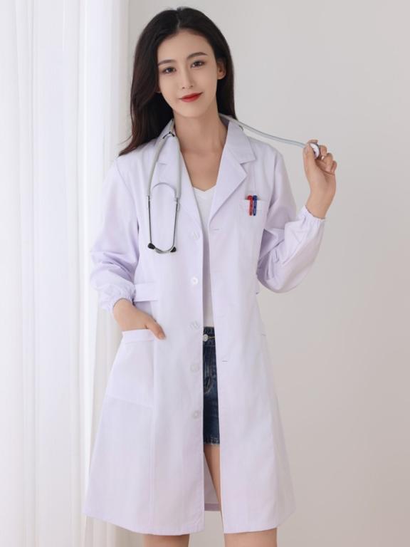 ** New *| Blue Coat Doctor Work Clothes Short-Sleeved Lab … in Sembawang - Image 1