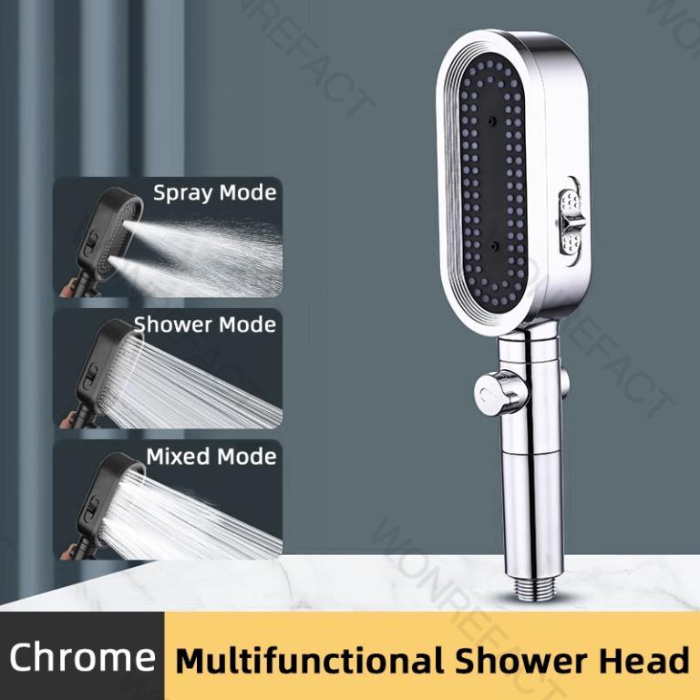High Pressure Shower Head with Filter Multi-Mode Handheld … in Toa Payoh - Image 1