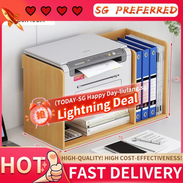 Office Computer Desk Printer Shelf Desktop Printer Shelf … in Sembawang - Image 1