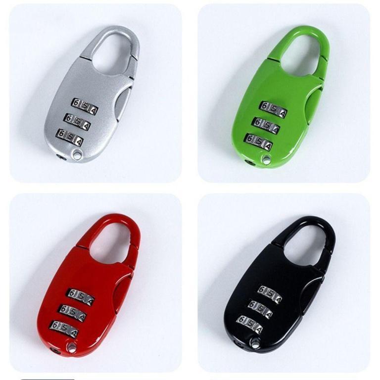 MOLIHA 3 Digit Password Lock, Security Tool Anti-theft … in Toa Payoh - Image 1