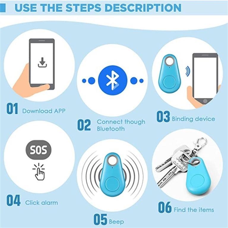 Portable Bluetooth Wireless Smart GPS Tracker GPS … in Novena - Image 1