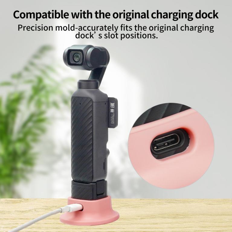 Black Silicone Base with Original Charging Adapter for Easy … in North-Eastern Islands - Image 1