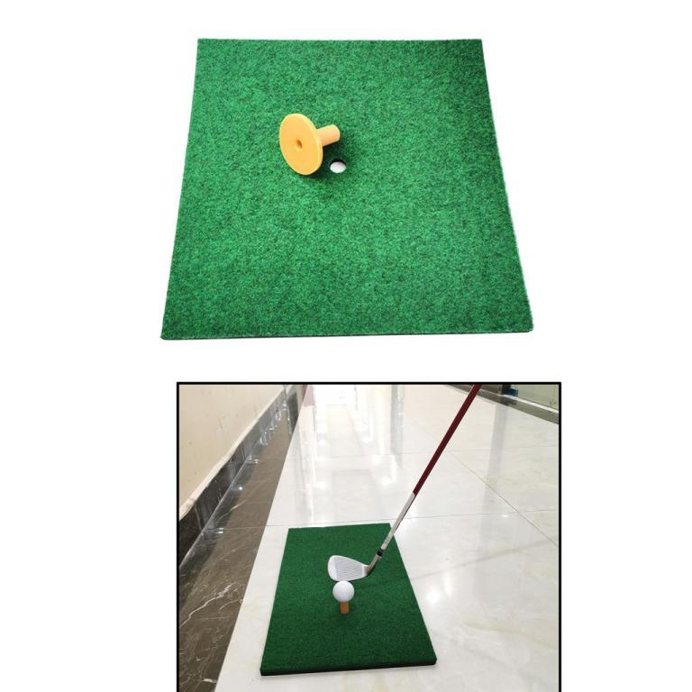 [trdfdv] Deluxe Golf Practice mat Driving Range Putting … in Woodlands - Image 1
