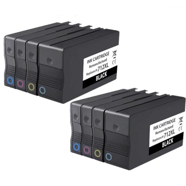 712 712XL Ink Cartridge Compatible With Stable Chip For HP … in Bishan - Image 1
