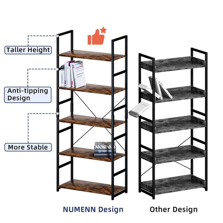 【LILI.SG】Shelf 6-Tier Bookshelf Bookcase Shelf Storage Rack … in Toa Payoh - Image 1