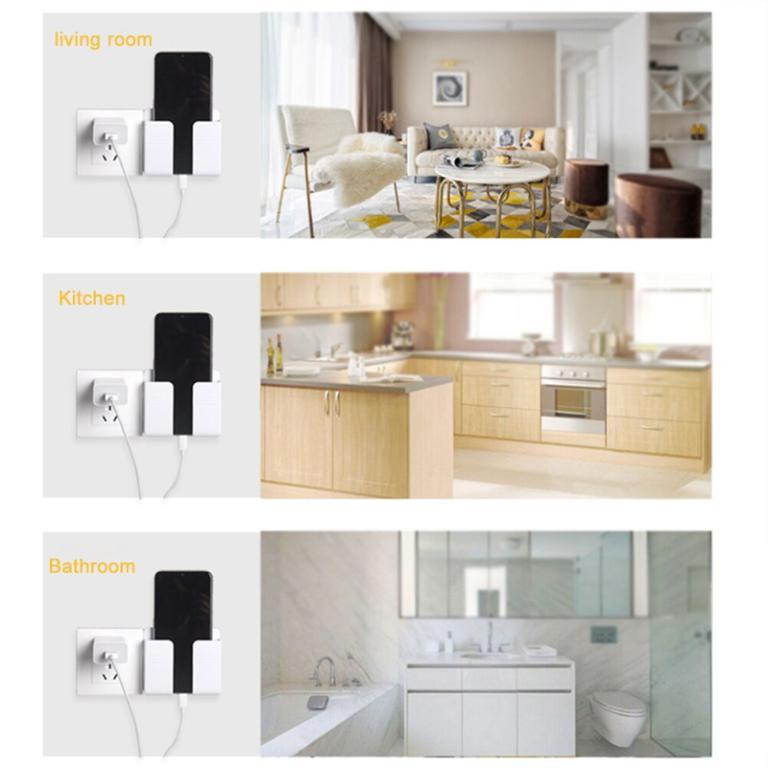 1Pcs Wall Mounted Storage Box Remote Control Mounted Mobile … in Toa Payoh - Image 1