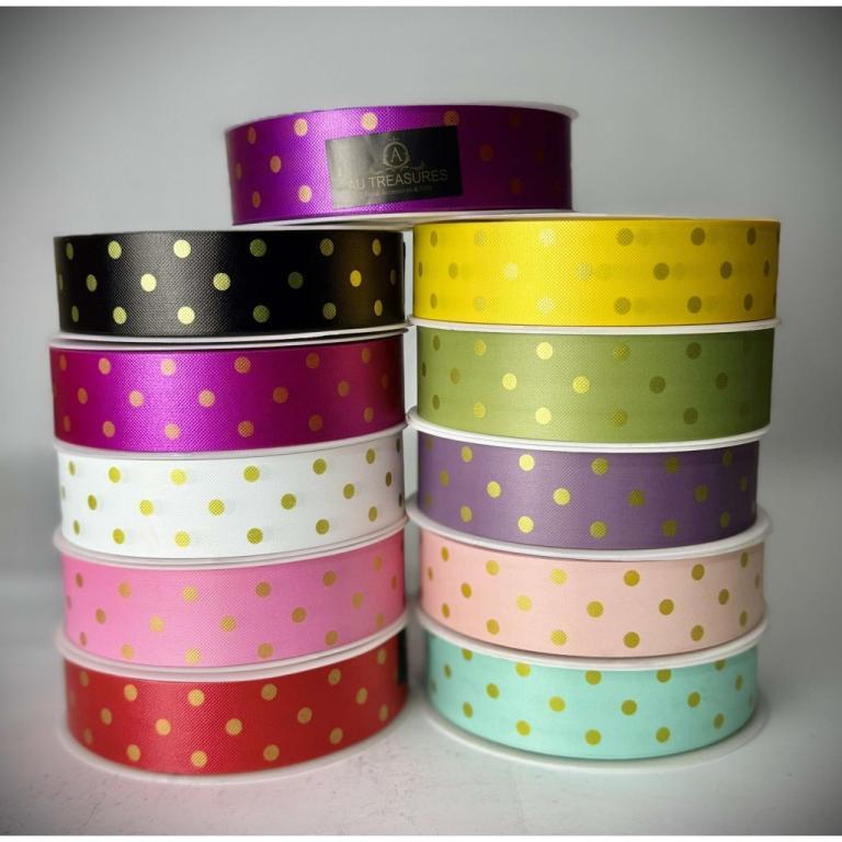 Polka Dots Design Korean Ribbon in Toa Payoh - Image 1