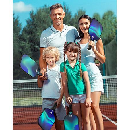 Pickleball Racket Fiberglass t700 Aurora Racket-pickleball in Mandai - Image 1