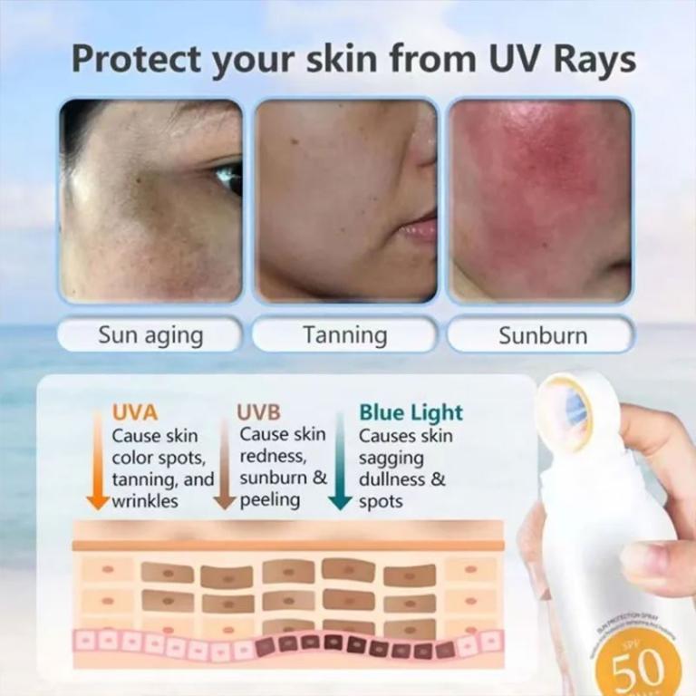 150ml SPF50 PA+ Sun Protection Spray Whitening Moisturizing … in Singapore - Image 1