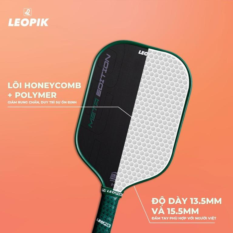Genuine LeoPik META Edition Pickleball Racket | USAPA … in Bishan - Image 1