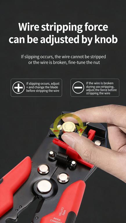 Multi-Color Automatic Wire Stripper Pliers Precision … in Bishan - Image 1
