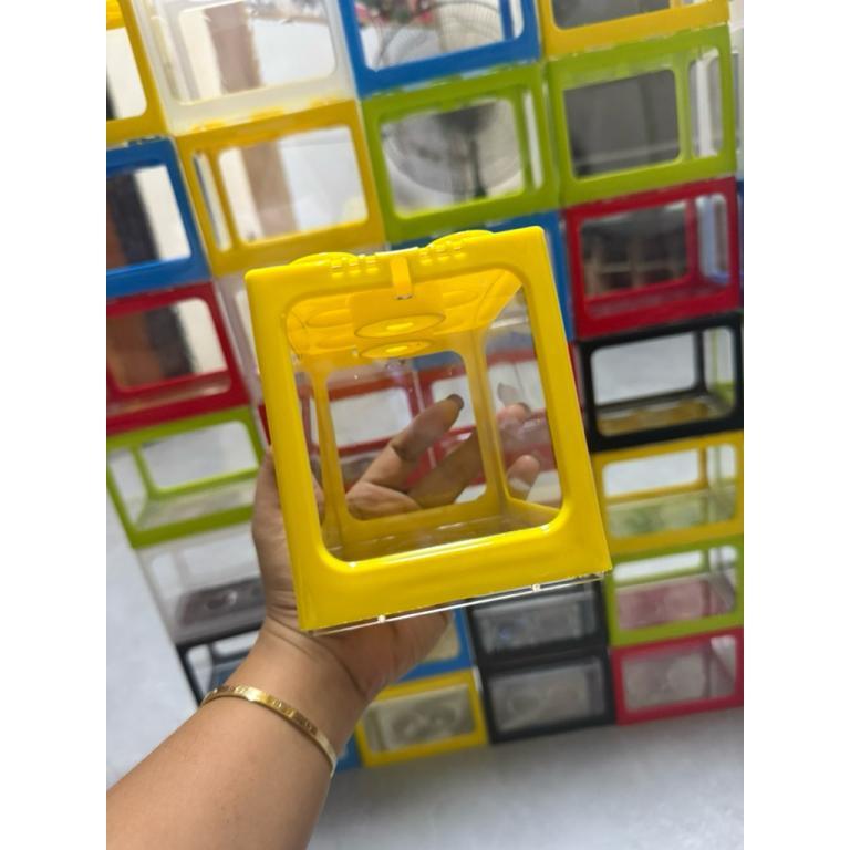 Mini Fish Tank with Creative Block Design for Unique … in Bukit Batok - Image 1