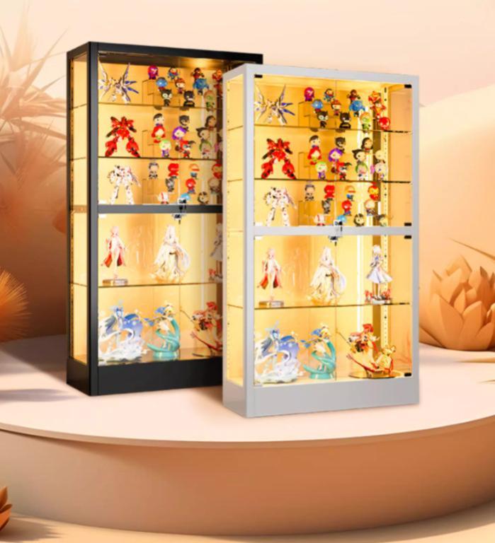 HK Display Cabinet Handmade Toy Display Rack With LED Light … in Woodlands - Image 1