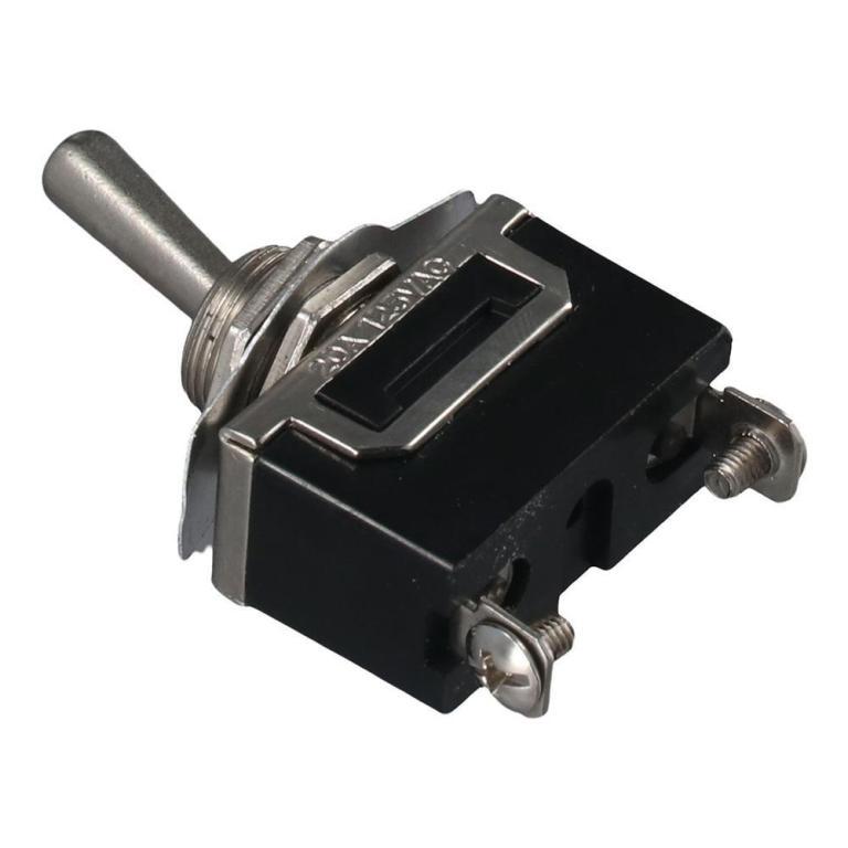 LIAOYING Toggle Switch, 2Pin Metal Rocker Toggle Switch, … in Pasir Ris - Image 1