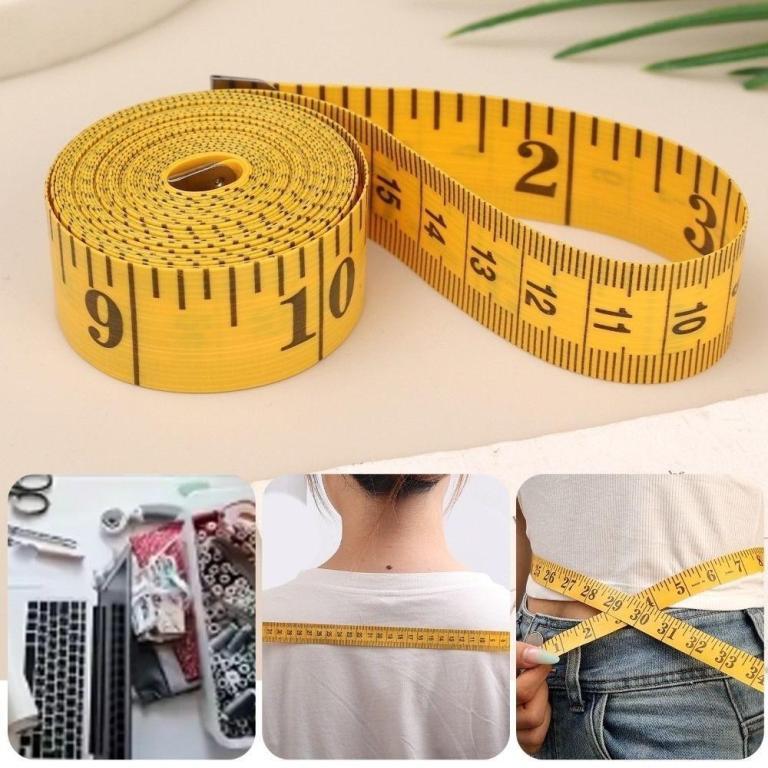 XUESHANN Body Measuring Ruler, PVC Double Scale Soft Tape … in Bishan - Image 1