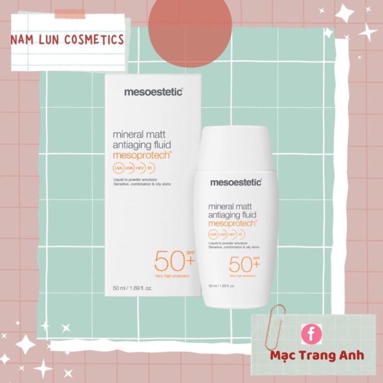 Mesoestetic SUNSCREEN. MINERAL MATT ANTIAGING FLUID … in Sembawang - Image 1