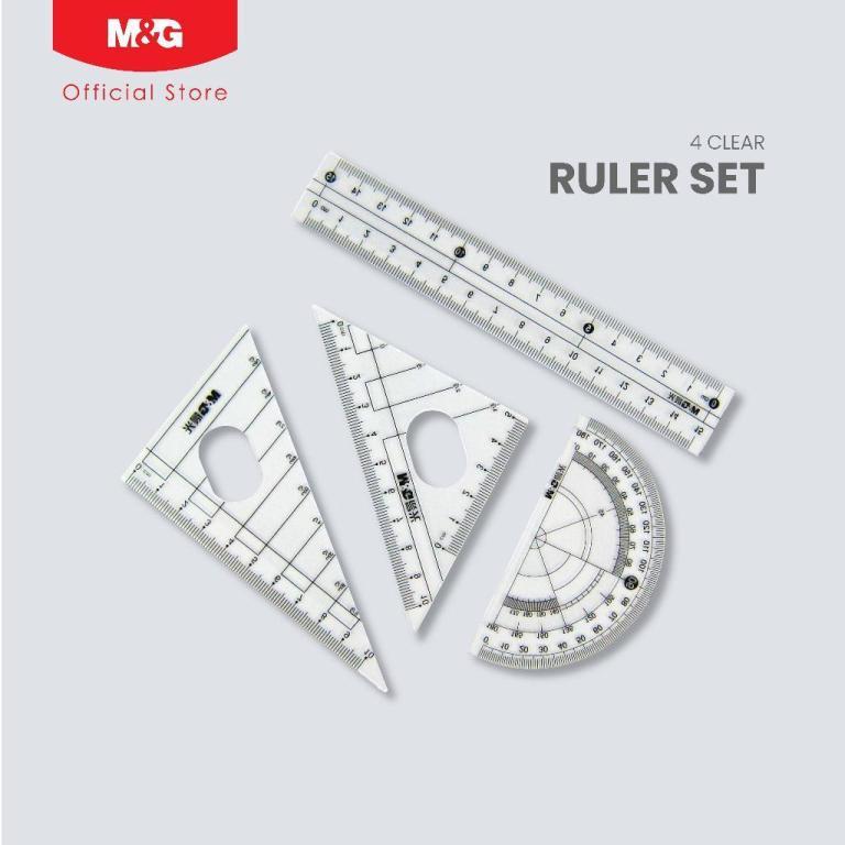 M&G Geometry Compass Ruler Set 7 Pcs (ACS90808) in Toa Payoh - Image 1
