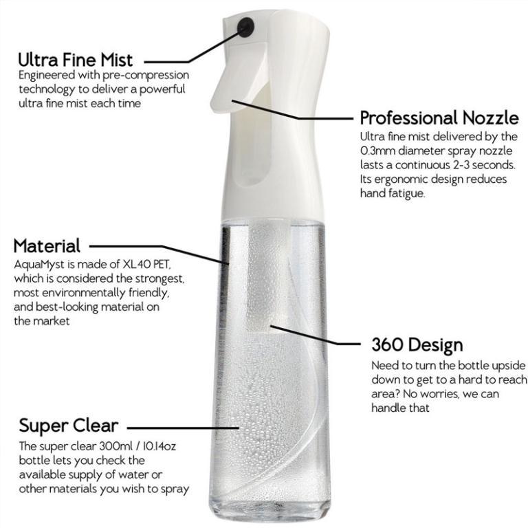 [READY STOCK] 200ML/300ML/500MLHairdressing Spray … in Singapore - Image 1