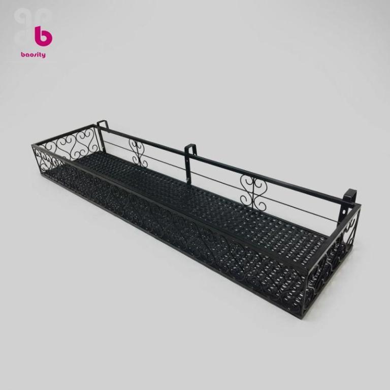 [Baosity] Hanging Shelf Flowerpot Rack Modular Metal Plant … in Sengkang - Image 1