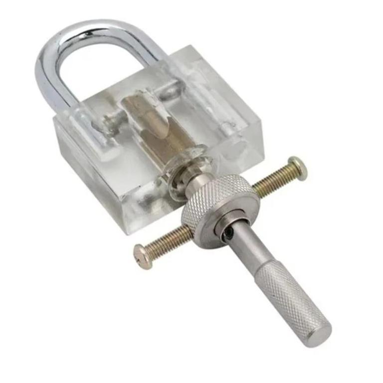 LILAC Lock Disc Holder, With Metal Practice Padlock Lock … in Novena - Image 1