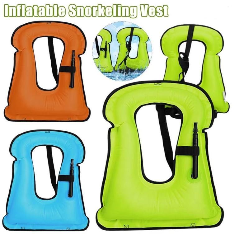 JENNIFERDZSG Inflatable Swim Vest, Inflatable Diving … in Bishan - Image 1