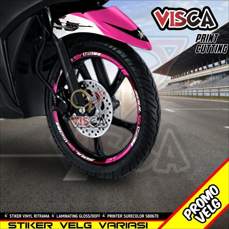 Motorcycle Rim List Stickers, Soul GT 125 A03 Rim Stickers in North-Eastern Islands - Image 1