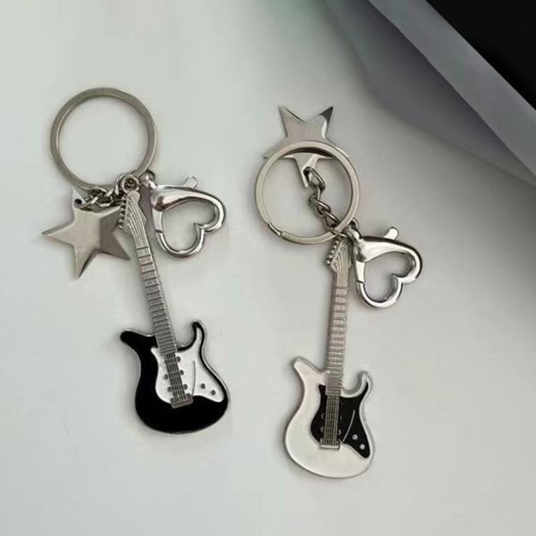 Millennium Style Key Chain Retro Pendant Bass Key Chain … in Geylang - Image 1