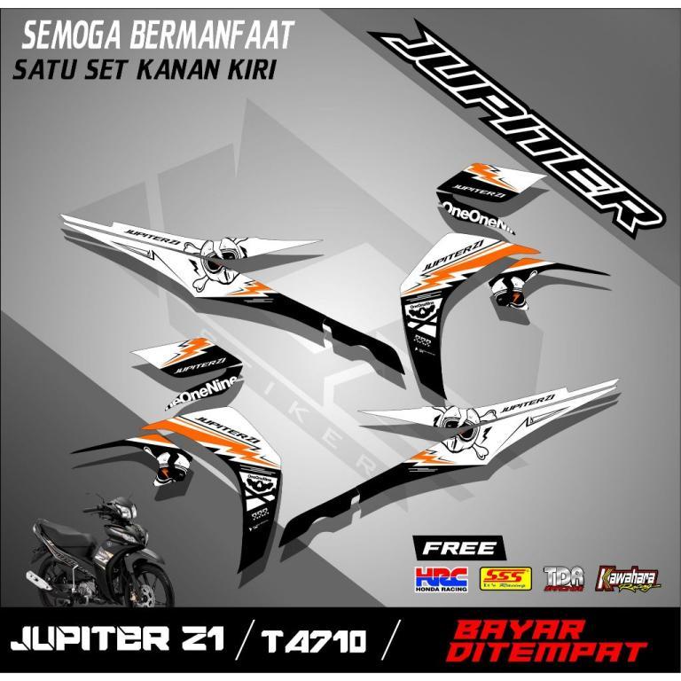 Jupiter Z1 Semifull Motorcycle Variation Sticker Striping … in North-Eastern Islands - Image 1