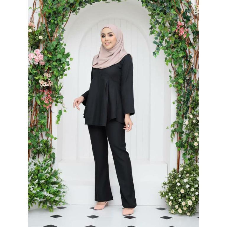 MUSLIM CLOTHES, CLOTHES AND PANTS, PEPLUM SET, COMOCREPE CLOTHES in Bukit Merah - Image 1