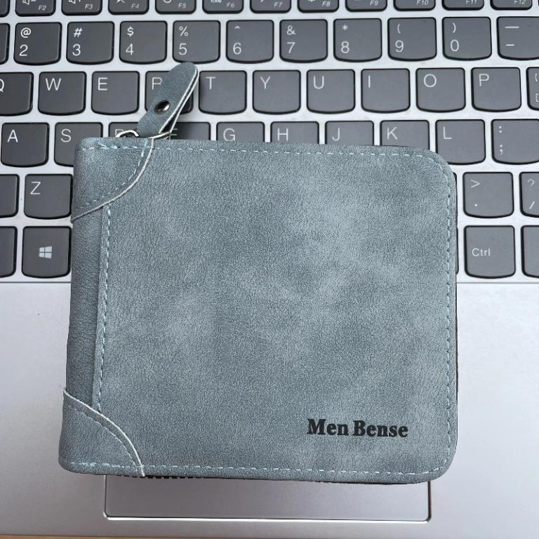 Customized Photo Men Wallet High Quality PU Leather Short … in Geylang - Image 1