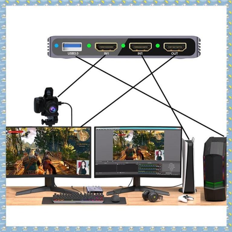 (W L N H)Screen Display Converter -Compatible Switcher … in Mandai - Image 1