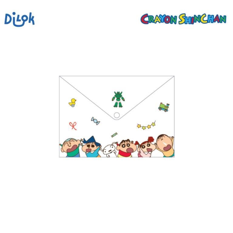 Crayon Shinchan Document Folder | A4 Button File in Pasir Ris - Image 1