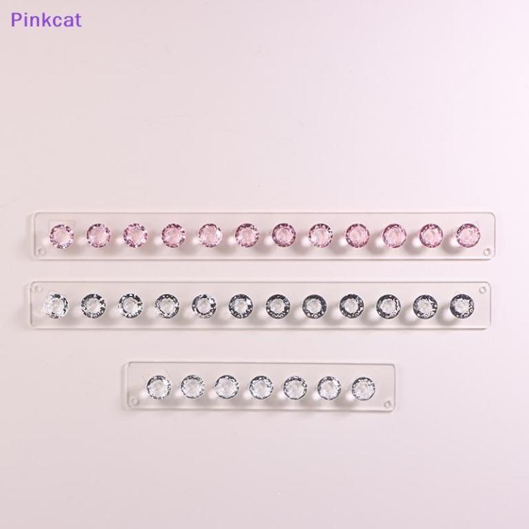Pinkcat 7/12Hooks Transparent Acrylic Jewerly Storage Rack … in Bishan - Image 1