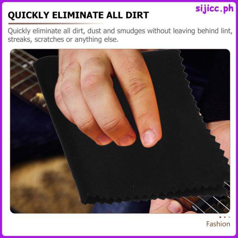 12 Pcs Classical Microfiber Cleaning Cloth Musical … in Geylang - Image 1