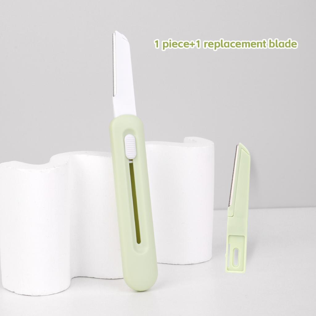 Ladies Telescopic Eyebrow Razor with Refill Heads, Portable … in Singapore - Image 1