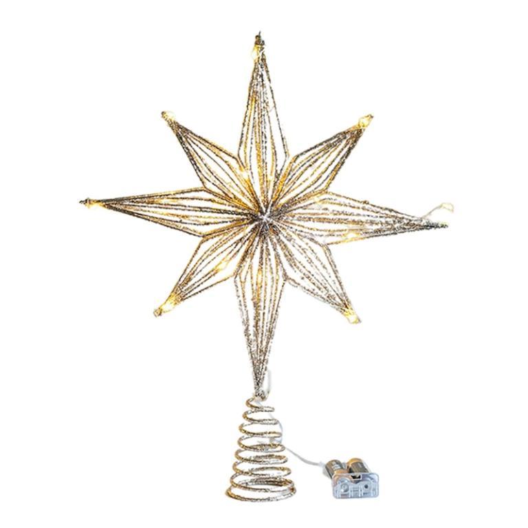 Tree Topper Star Featuring LED String Lights for Home … in Bukit Batok - Image 1