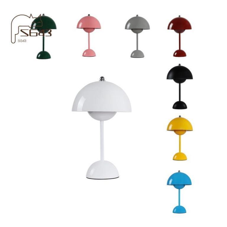 Top Touch Switch LED Table Lamp Rechargeable Flower Bud … in Novena - Image 1