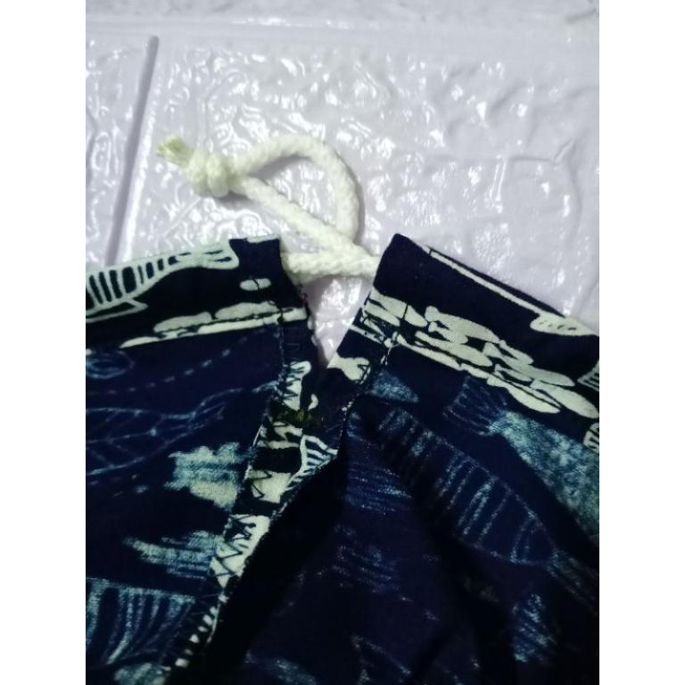 Indigo Cloth Bag Drawstring Size 9.5 Inches*10 Inches in Geylang - Image 1