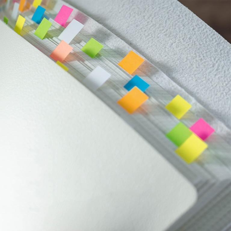 Penlab Mini Morandi Sticky Notes Set Fluorescent Index … in Bukit Batok - Image 1