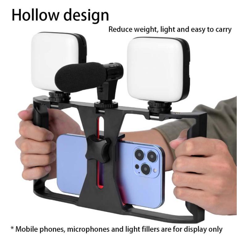 1 Handheld Stabilizer Rotating Gimbal Bracket Mobile Phone … in North-Eastern Islands - Image 1
