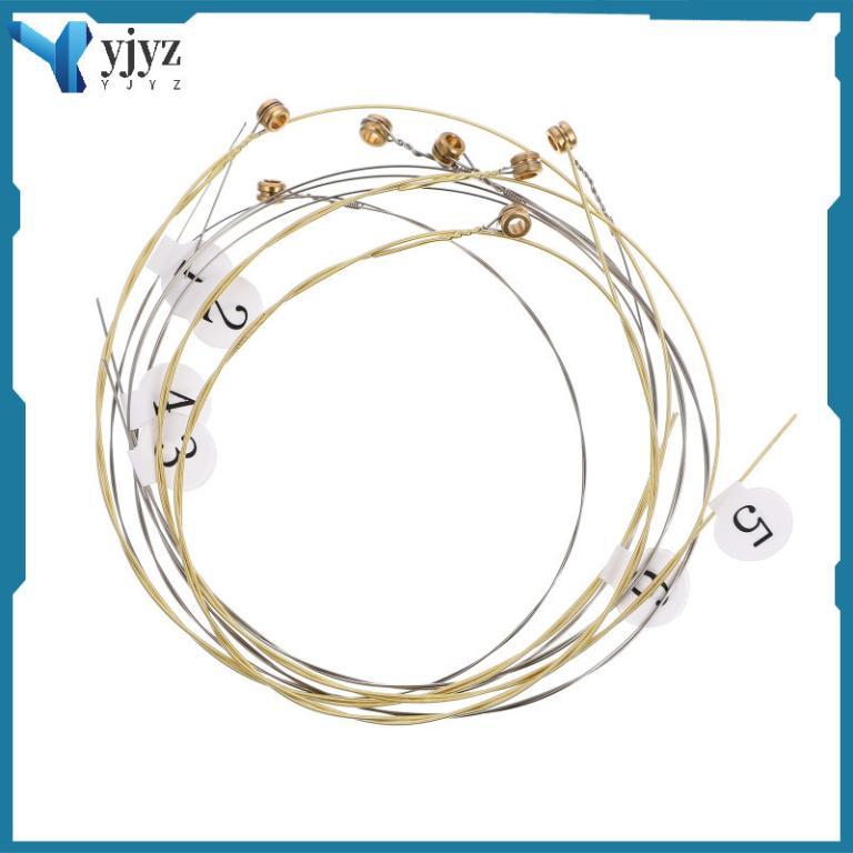 ???? 7Pcs Golden Steel Harp Strings Kit for Instrument … in North-Eastern Islands - Image 1