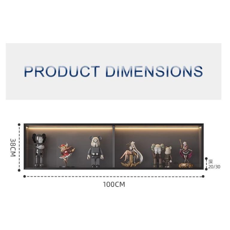 Cabinet Wood Solid Display Glass Living Room Storage Rack … in Geylang - Image 1