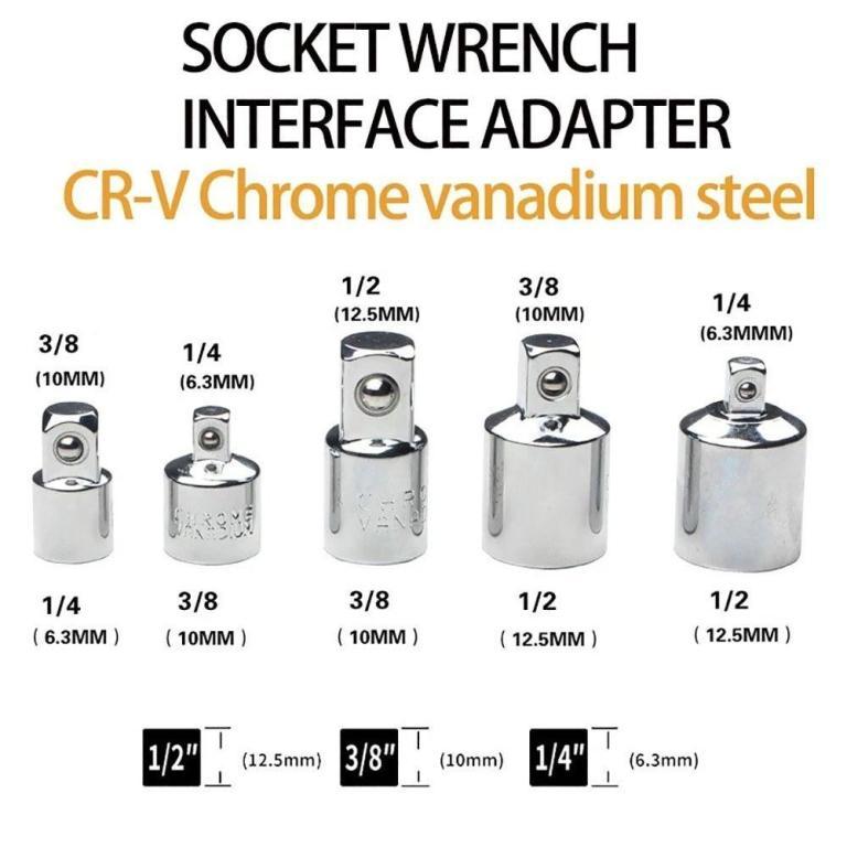 CANVASX 1Pcs Socket Adapter, Head Adapter Wrench Adapter … in Singapore - Image 1