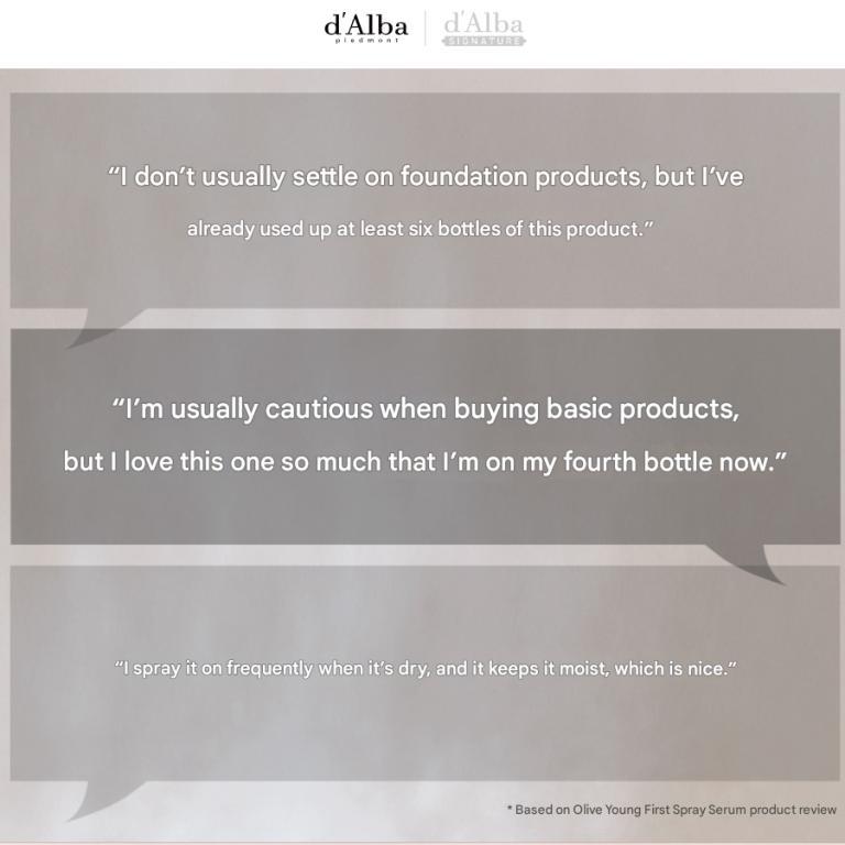 DALBA First Spray Serum 100ml Twin Pack Hydrating Mist - K … in Singapore - Image 1