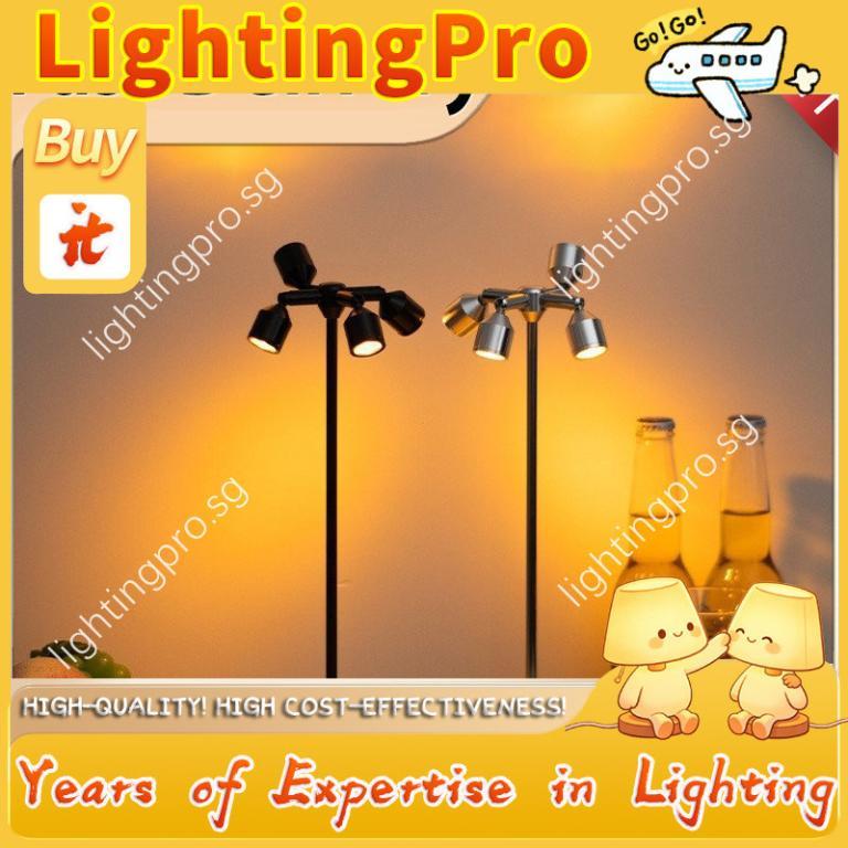 【LightingPro】 Retro Industrial Style Table Lamp 360° Rotate … in Geylang - Image 1