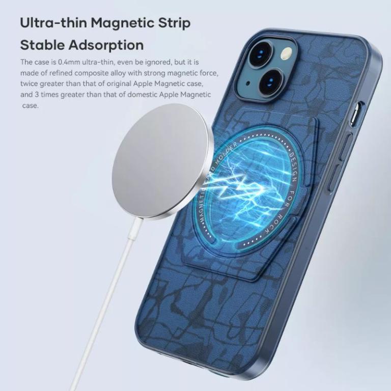 ROCK iphone 13 / Pro / Max Moca Magnet Protection Case With … in Novena - Image 1