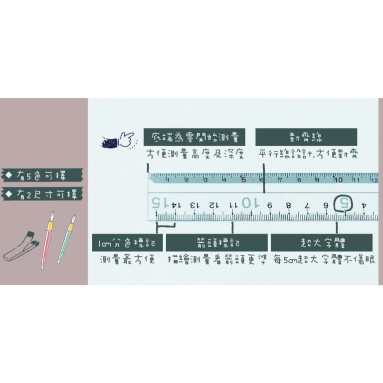 [Corner Study Room] Nanbaoxing Good Vision Ruler 15CM … in Sembawang - Image 1
