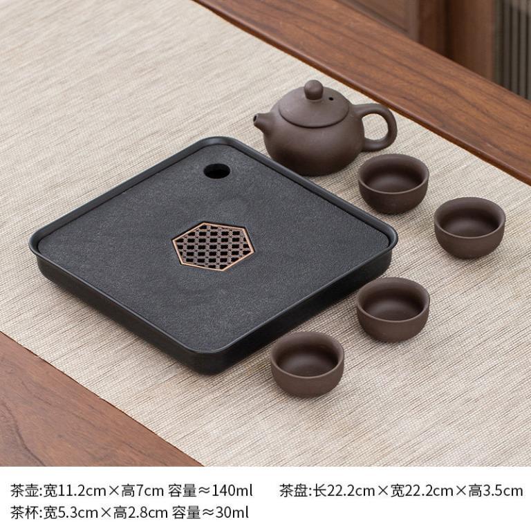 Household Tea Set Tea Tray Set One Pot Two Four Cups … in Bishan - Image 1