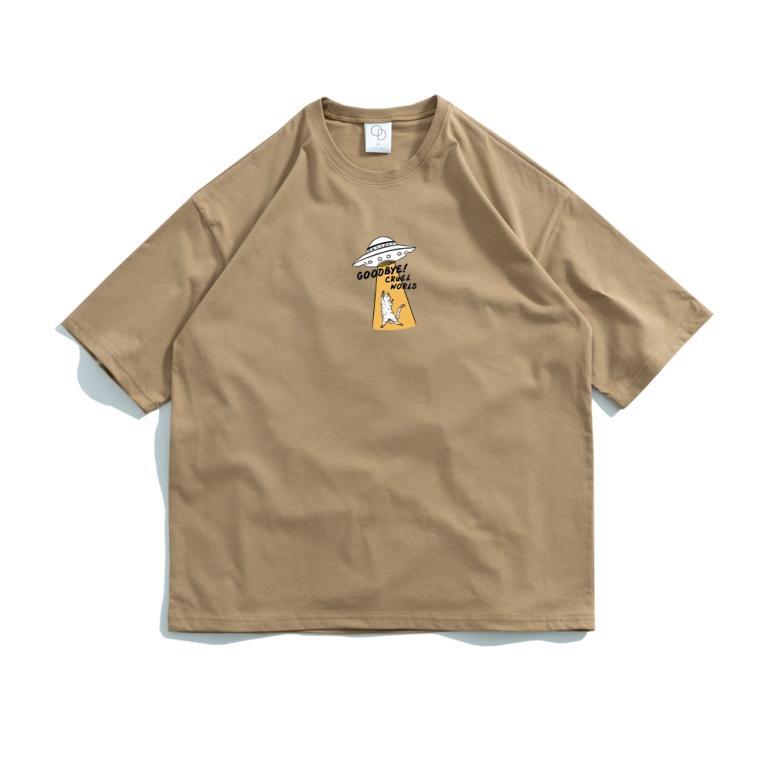ONE DAY Made In Taiwan 668A52 Threaded Dropped Shoulder Plain T in Sembawang - Image 1